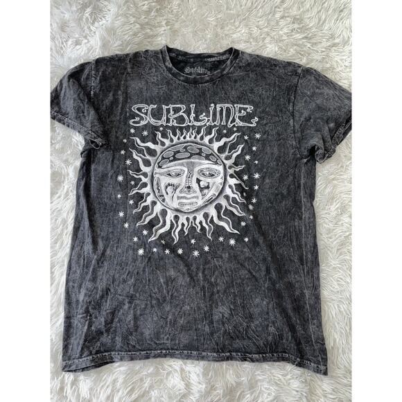 Sublime Adult Sz. L Gray Classic Design Tee. Soft, Great Shape - Picture 1 of 8
